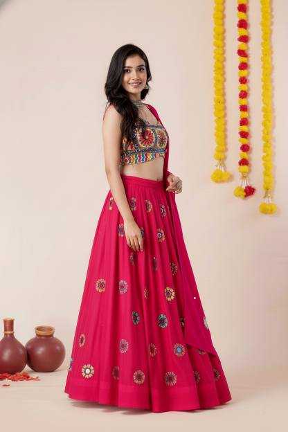 Rayon Wedding Lehenga