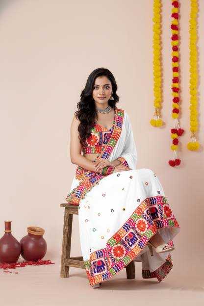 Heavy Rayon Embroidered Lehenga