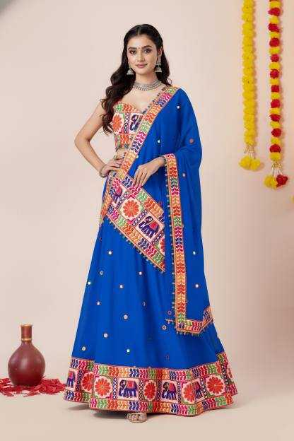Heavy Rayon Embroidered Lehenga
