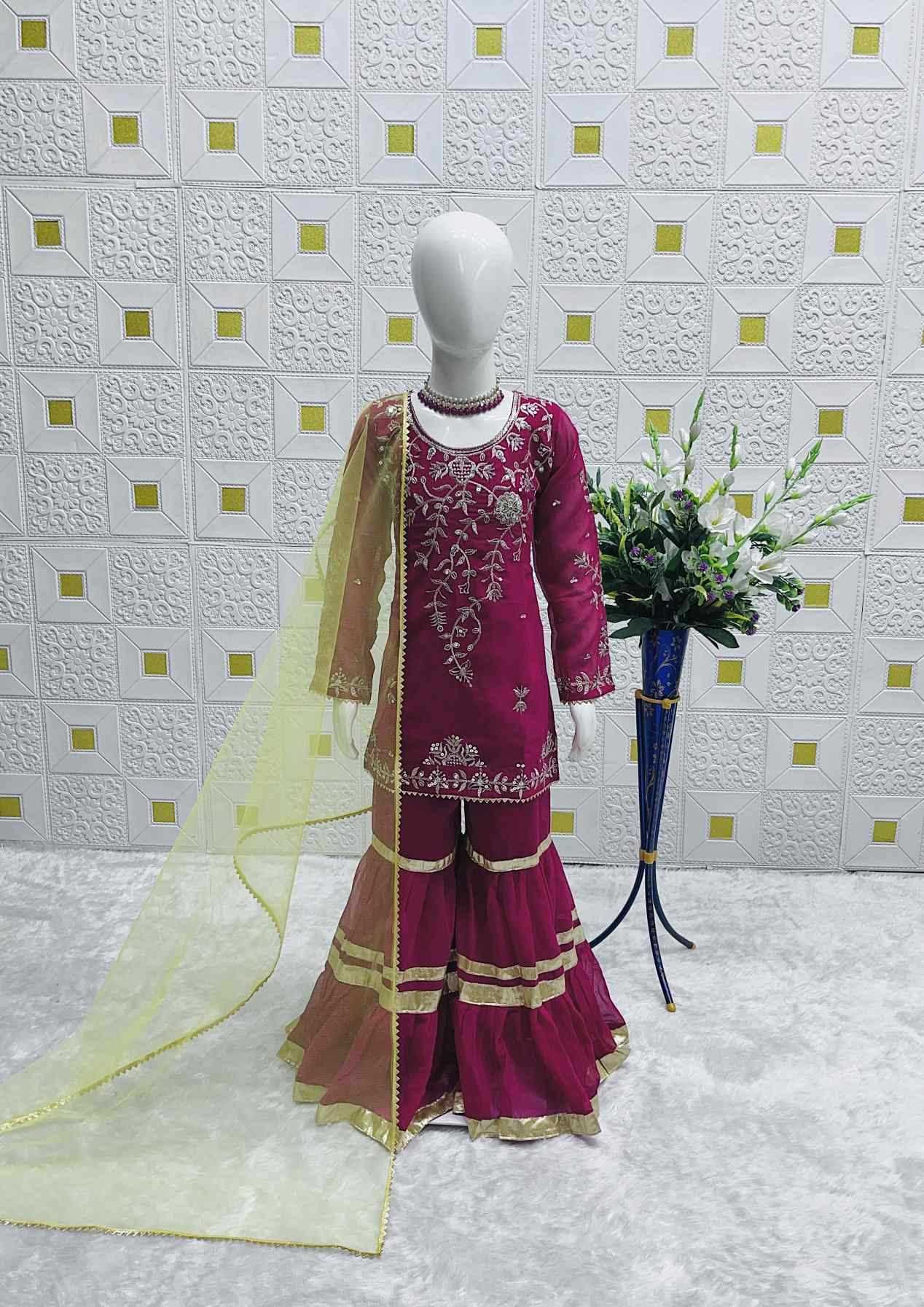 Rayon Kids Suit