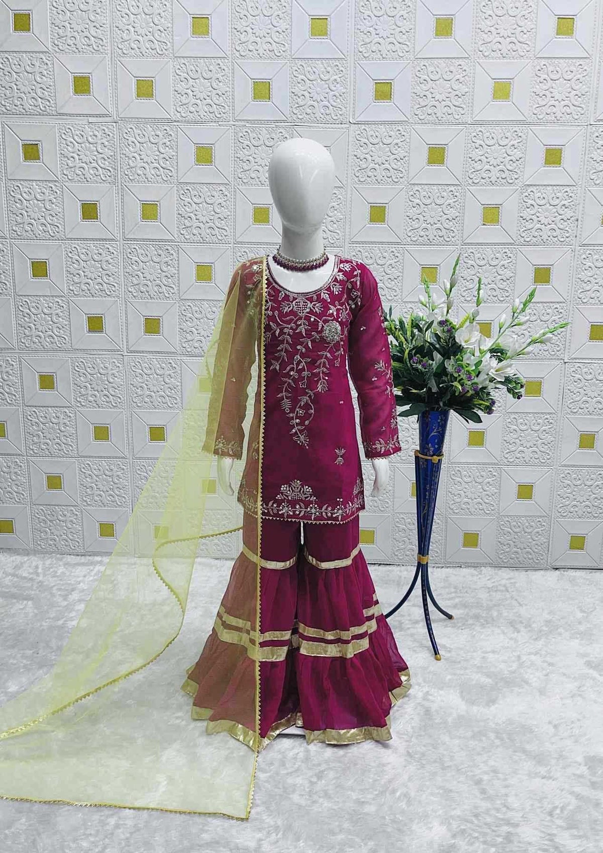 Rayon Kids Suit
