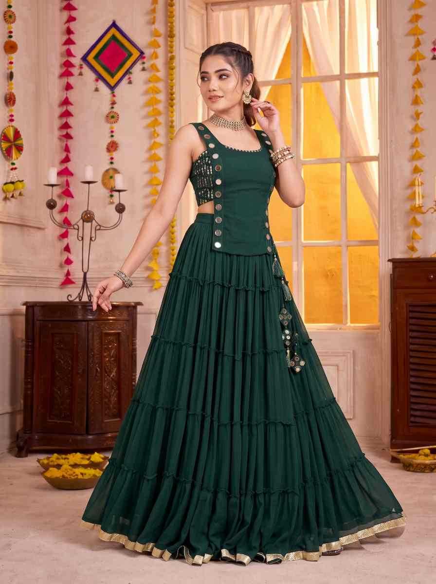 Georgette Traditional Lehenga