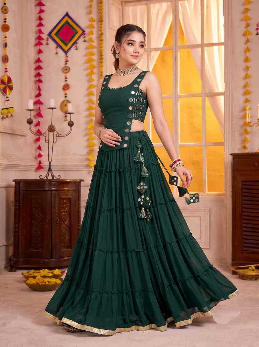 Georgette Traditional Lehenga
