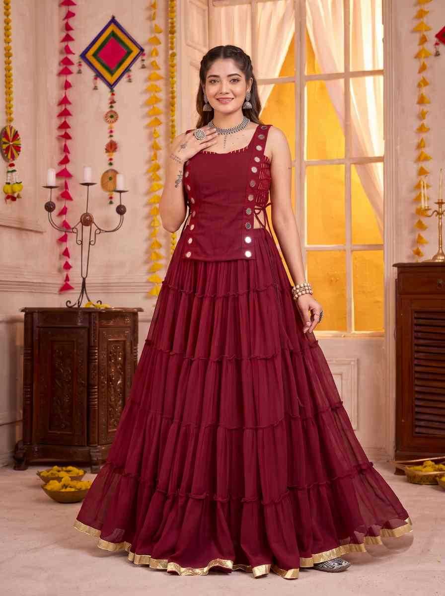 Georgette Traditional Lehenga