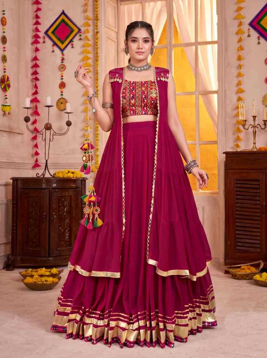 Georgette Traditional Lehenga