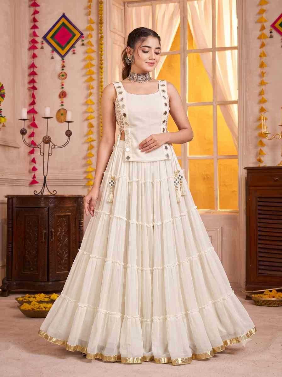 Georgette Traditional Lehenga