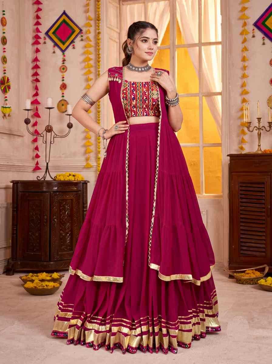 Georgette Traditional Lehenga