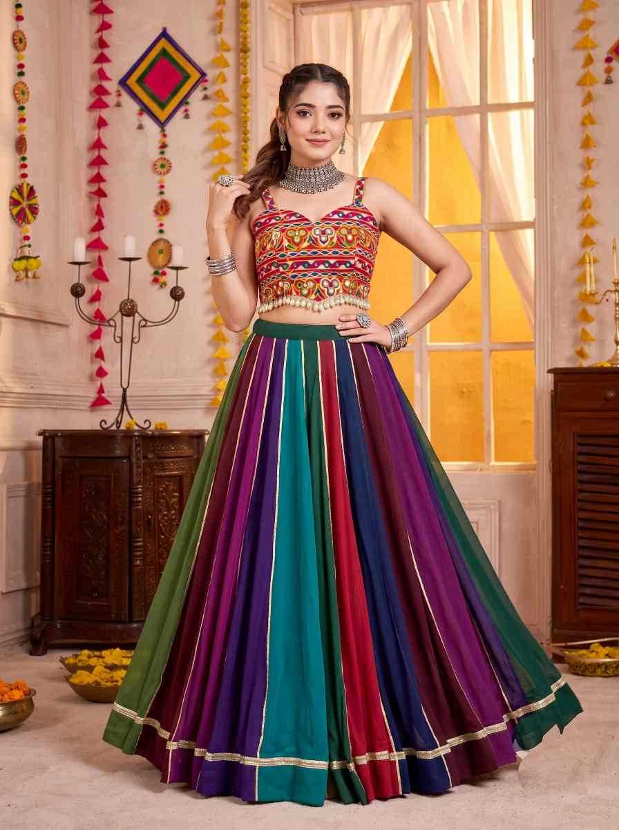 Georgette Traditional Lehenga