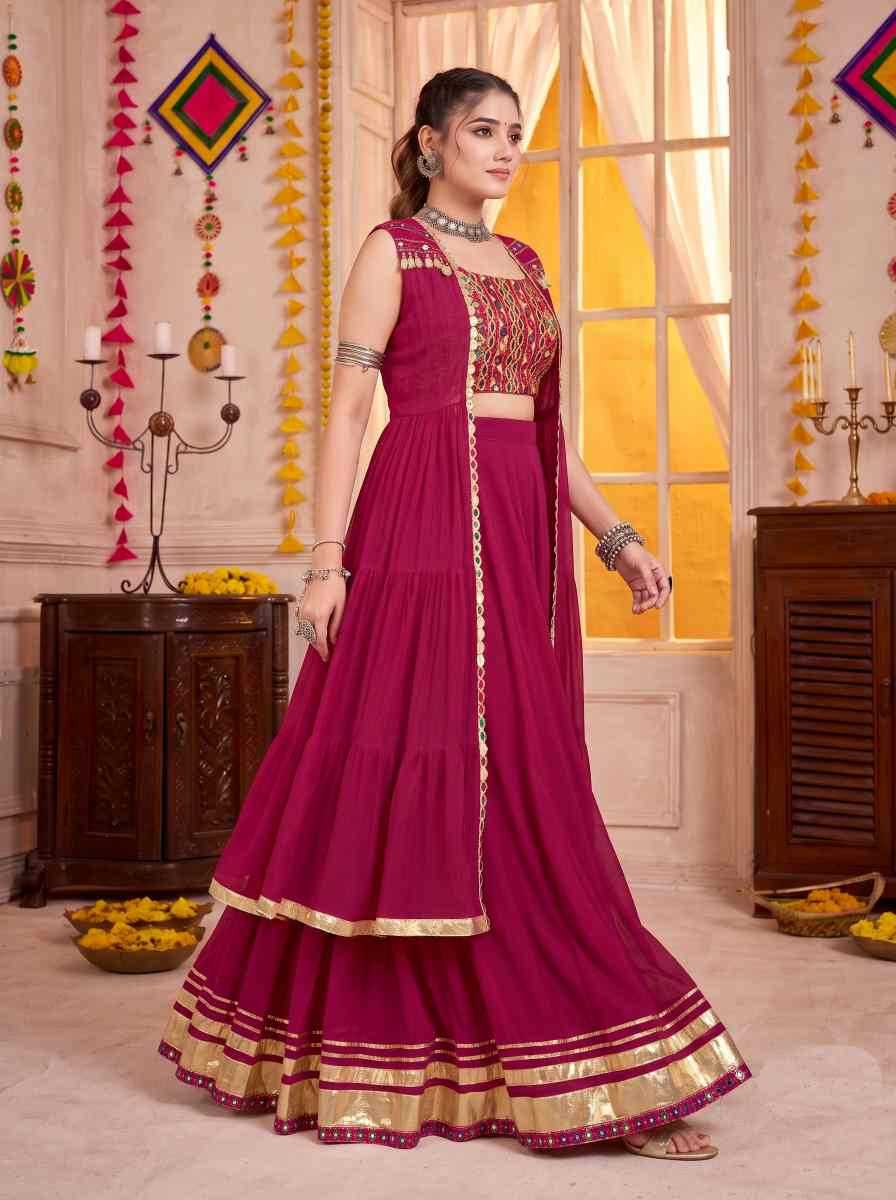 Georgette Traditional Lehenga