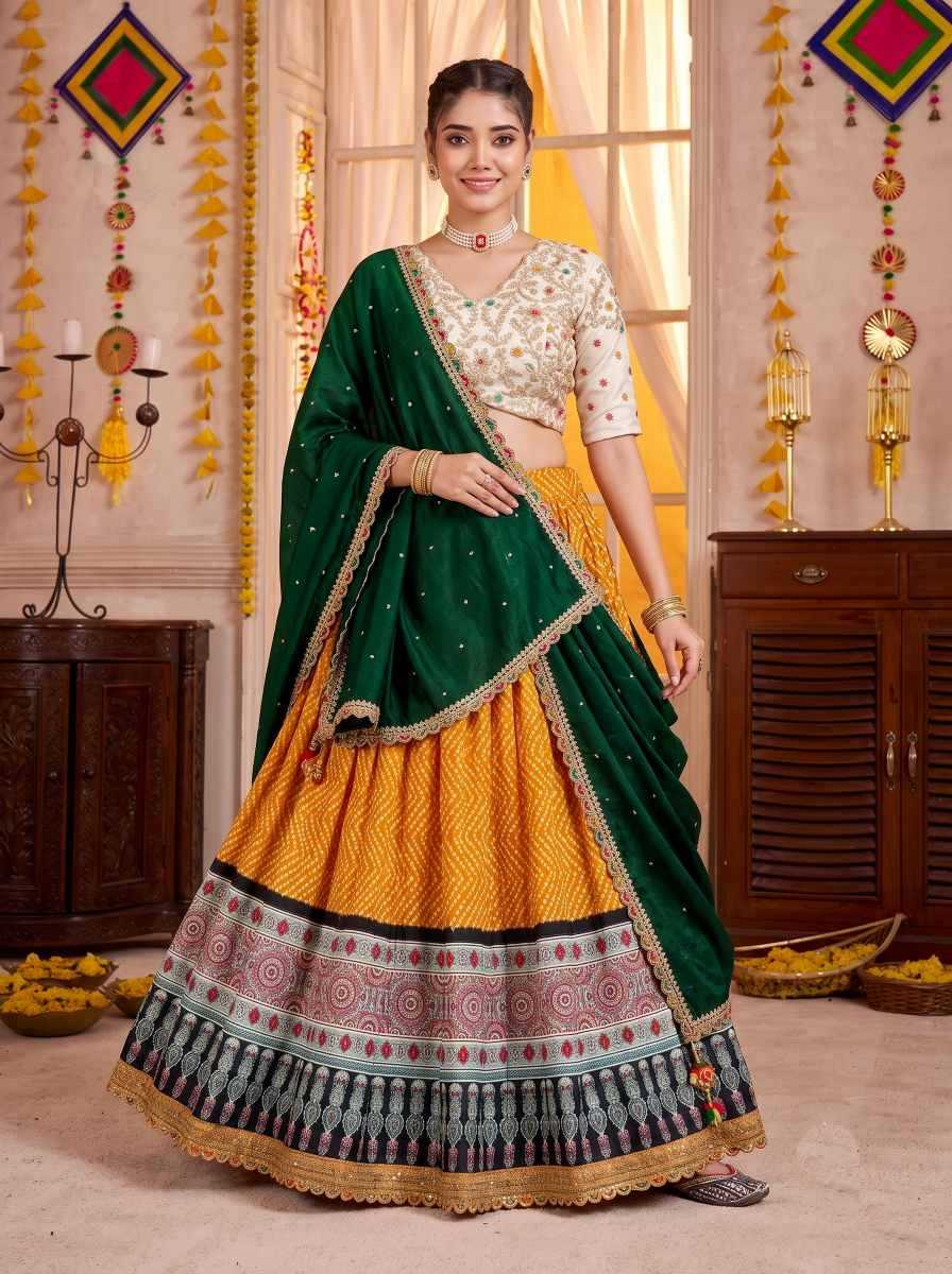 Rayon Printed Lehenga