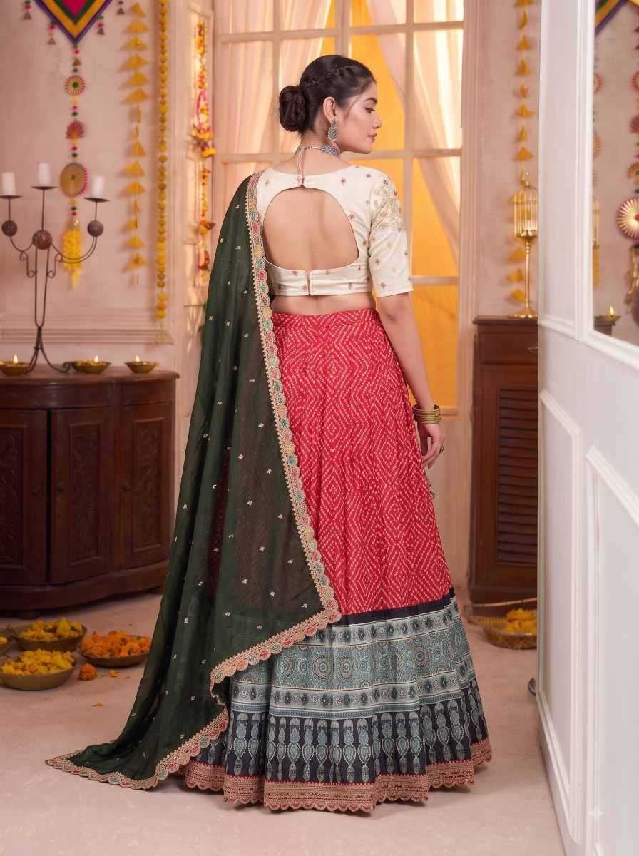 Rayon Printed Lehenga