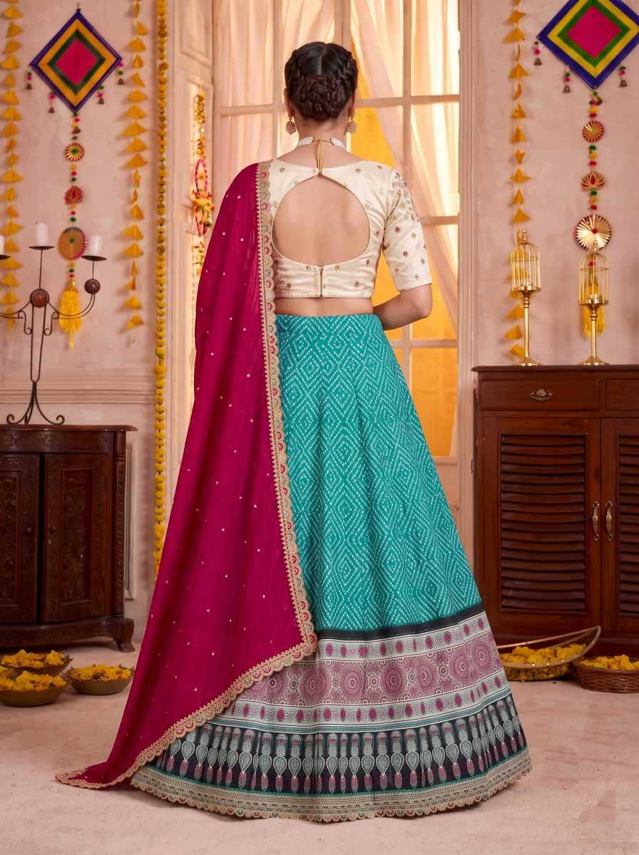 Rayon Printed Lehenga