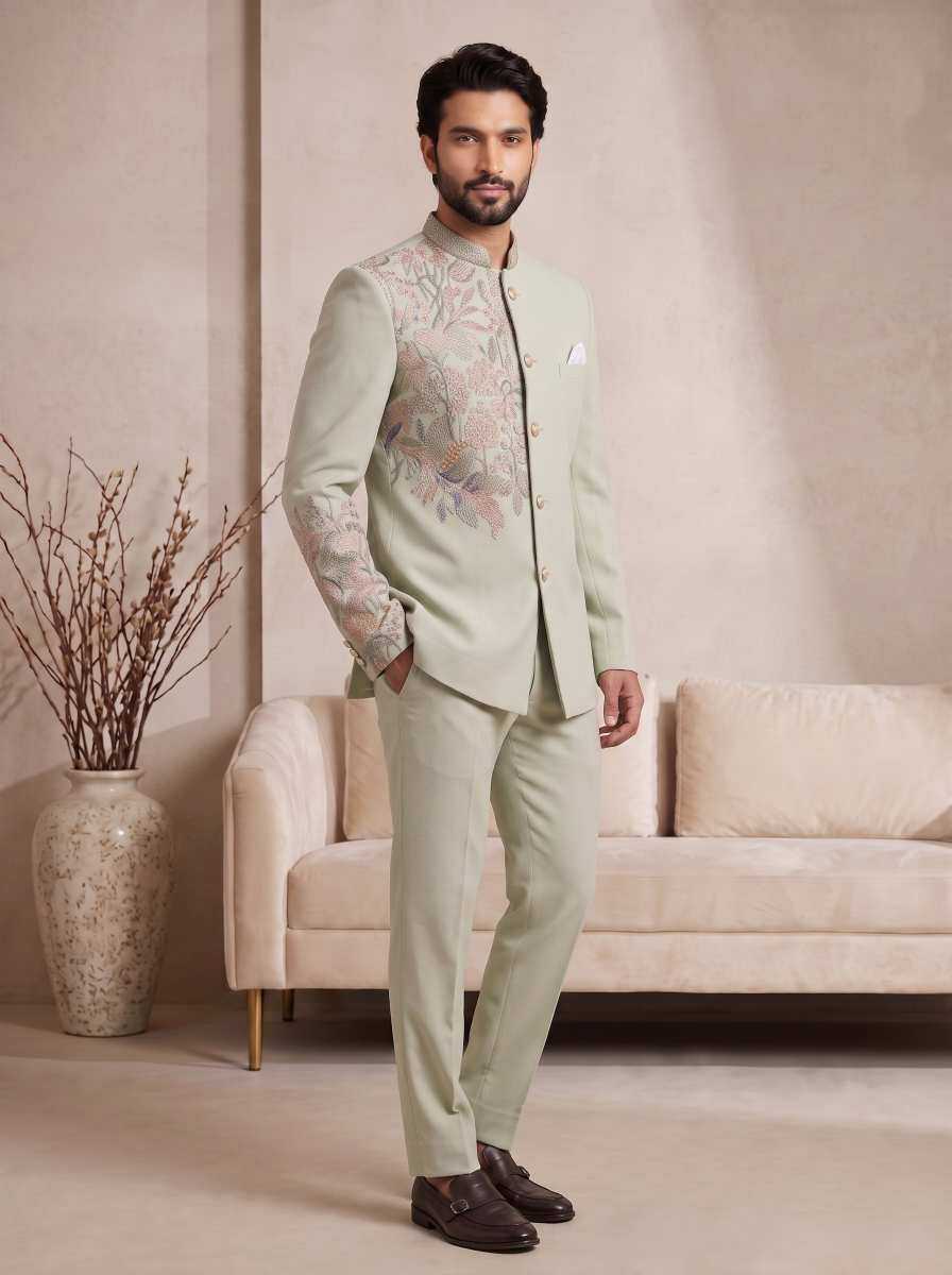 Satin Mens Suit