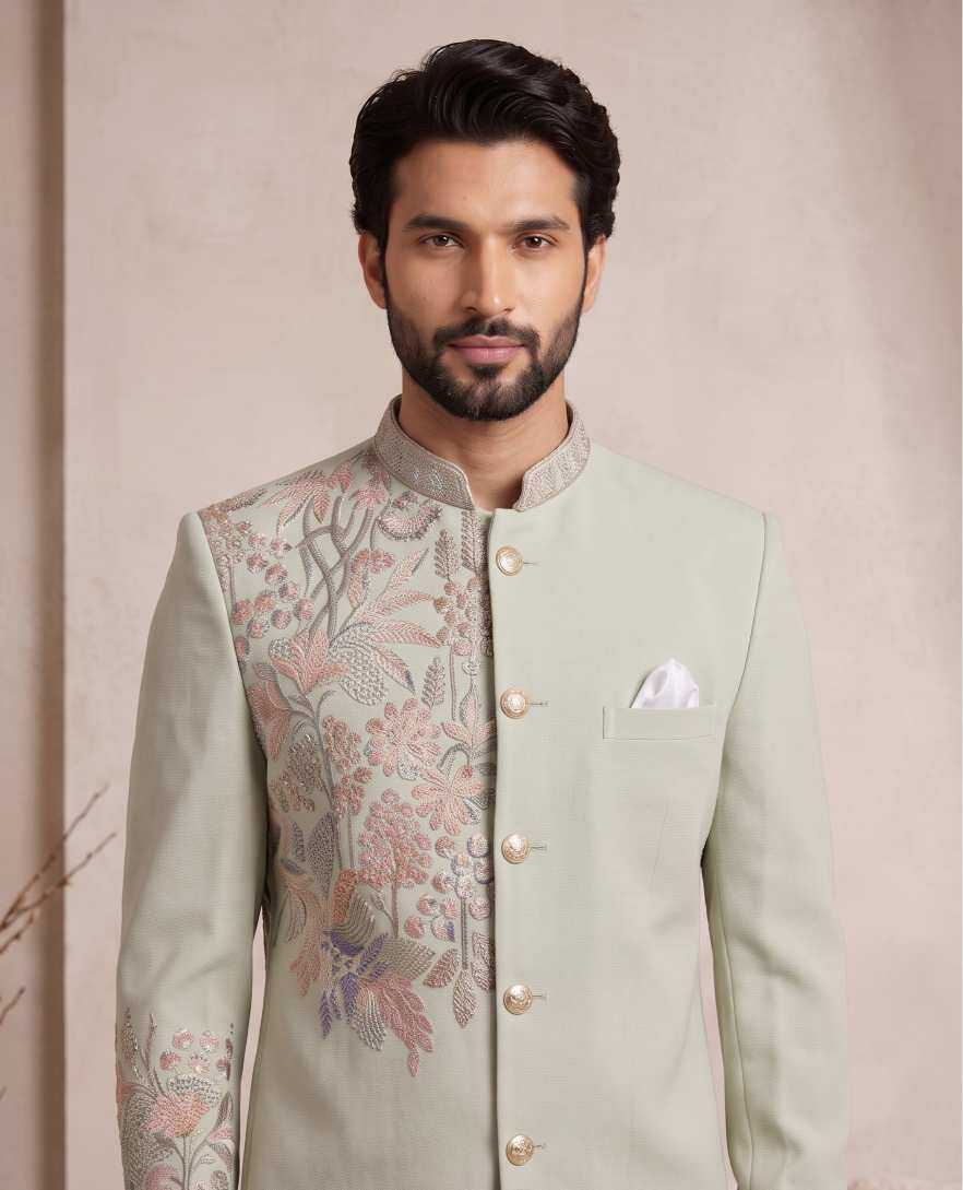 Satin Mens Suit