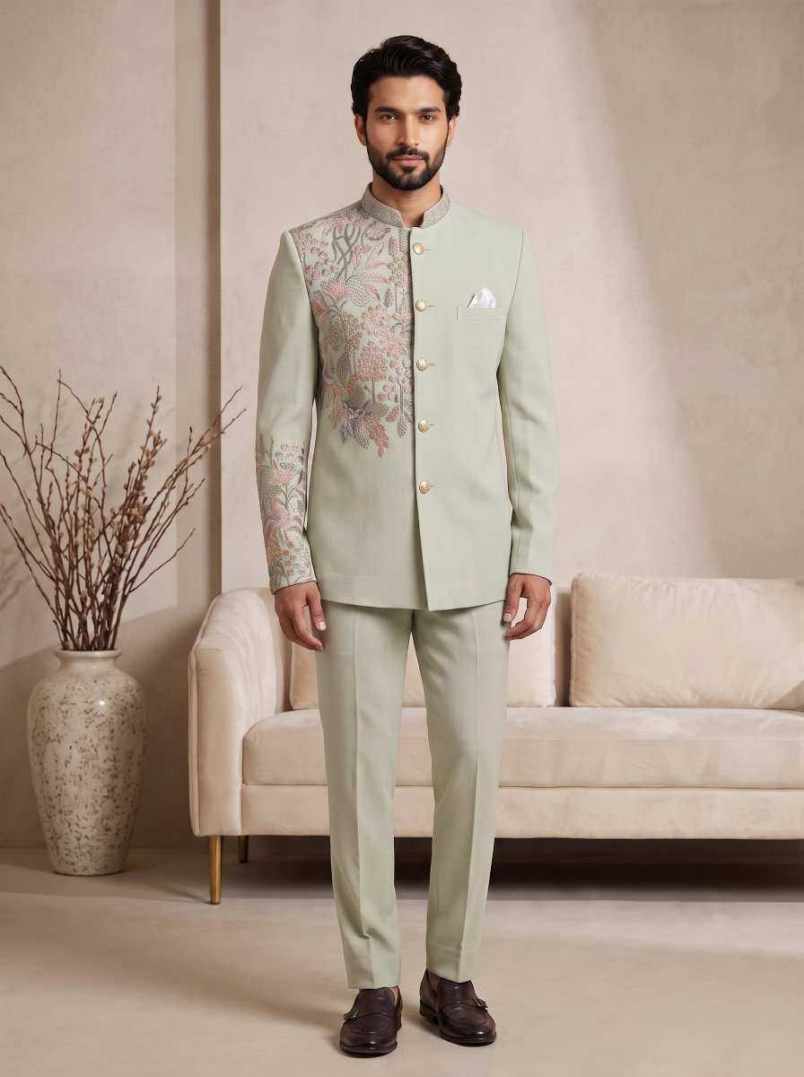 Satin Mens Suit