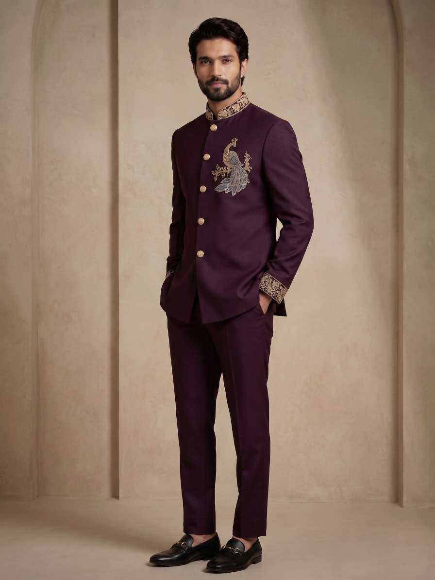Satin Mens Suit