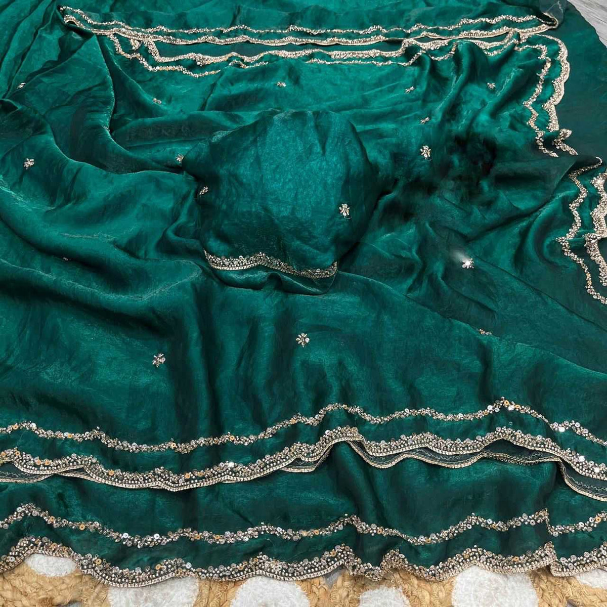Satin Silk Soft Saree