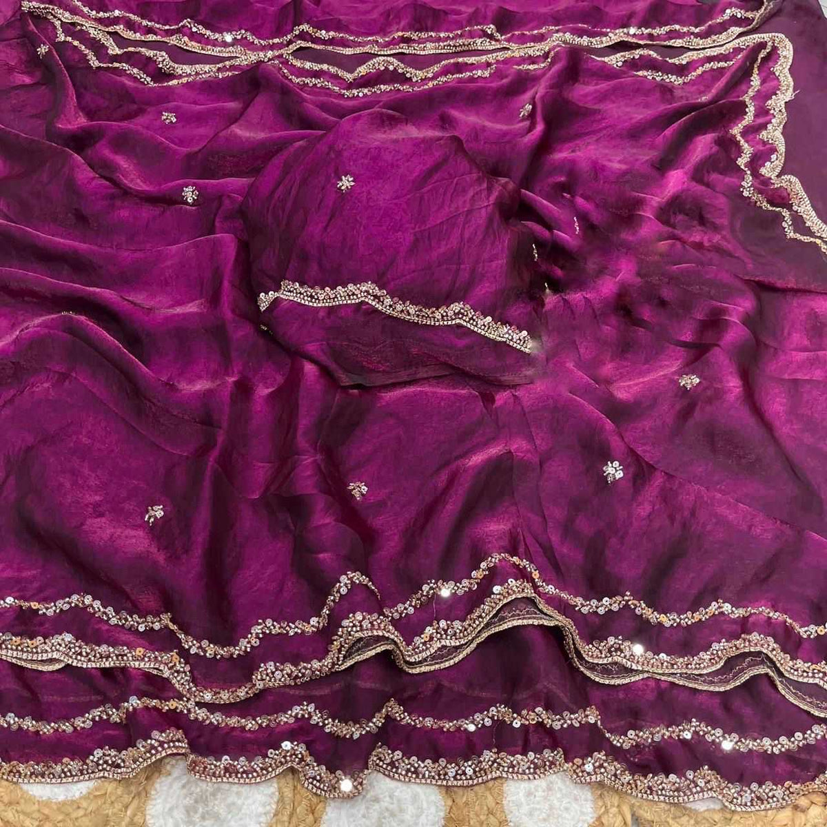 Satin Silk Soft Saree