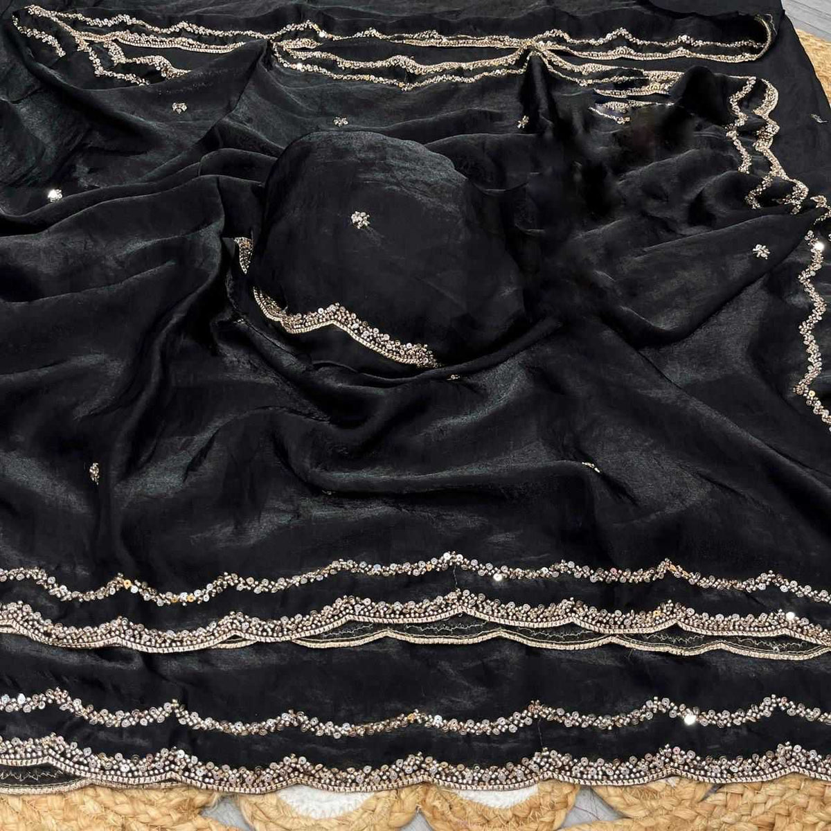 Satin Silk Soft Saree