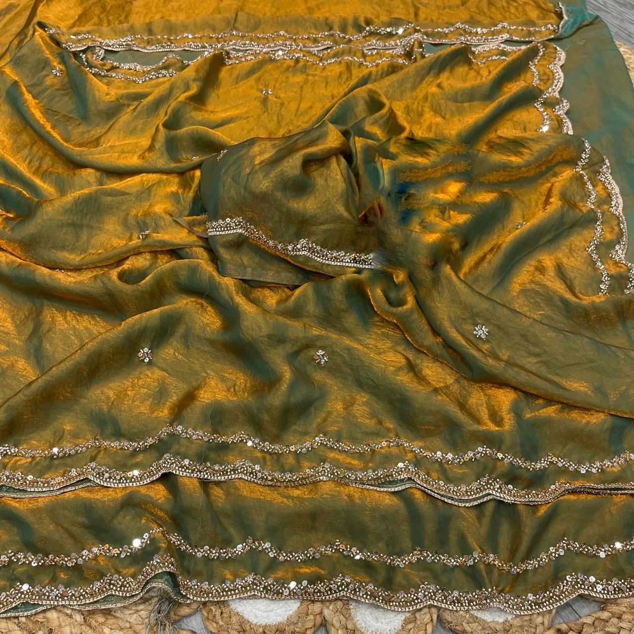 Satin Silk Soft Saree
