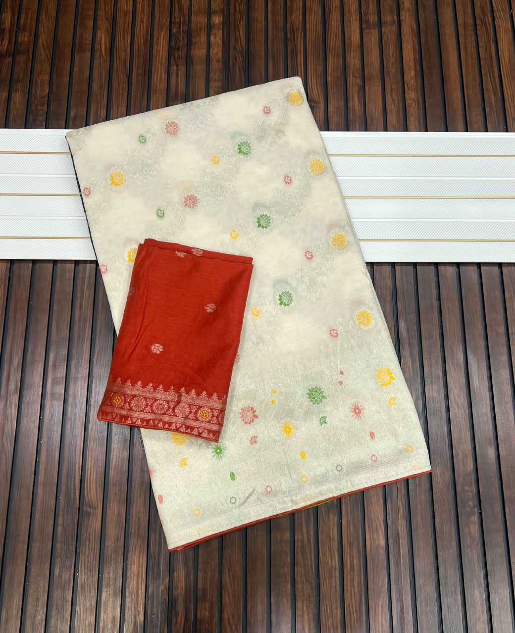 Pure Viscos Georgette Saree