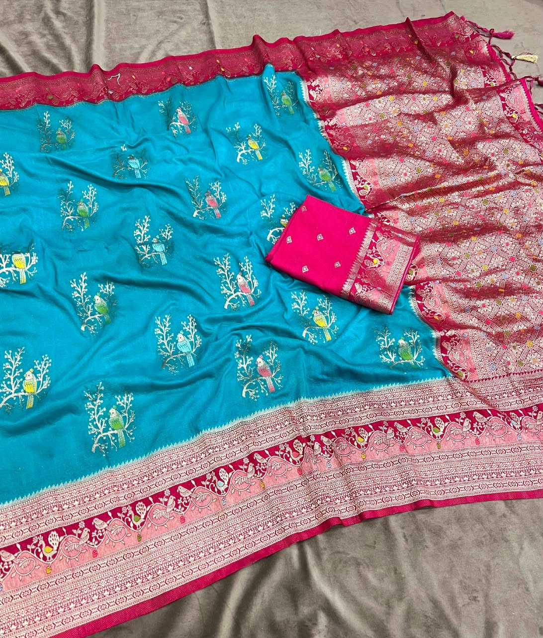 Nylon Georgette Saree