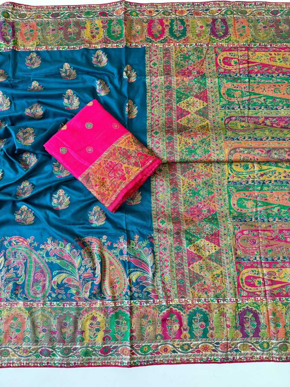 Pure Silk Traditional Saree in Black