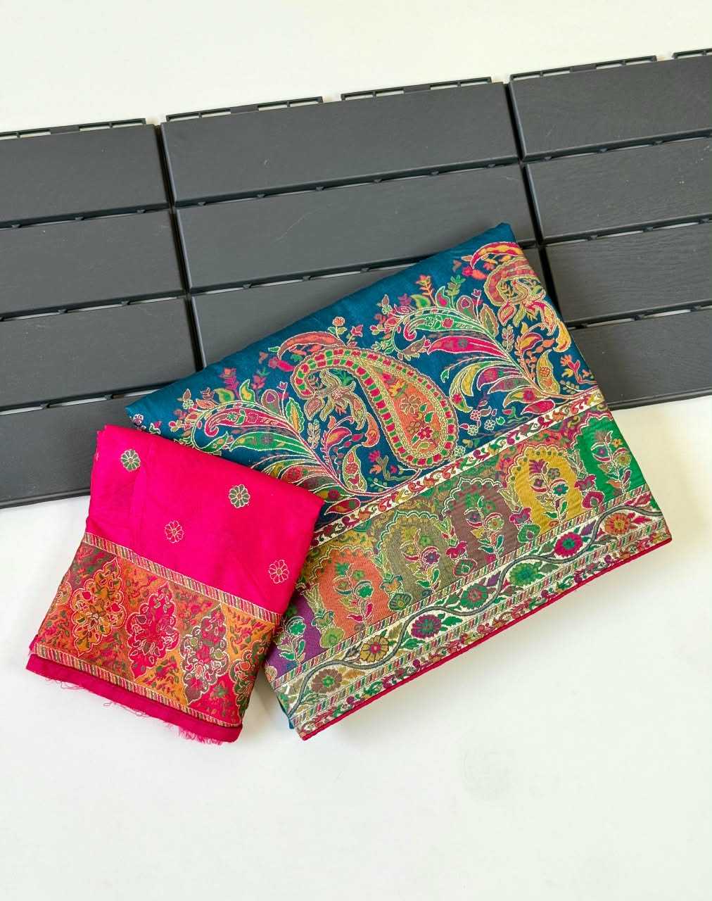 Pure Silk Traditional Saree in Black
