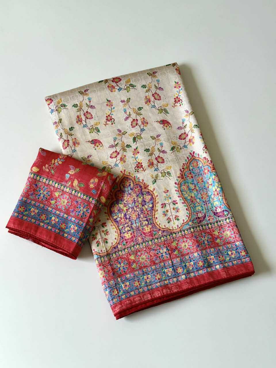 Soft Silk Saree in Pink