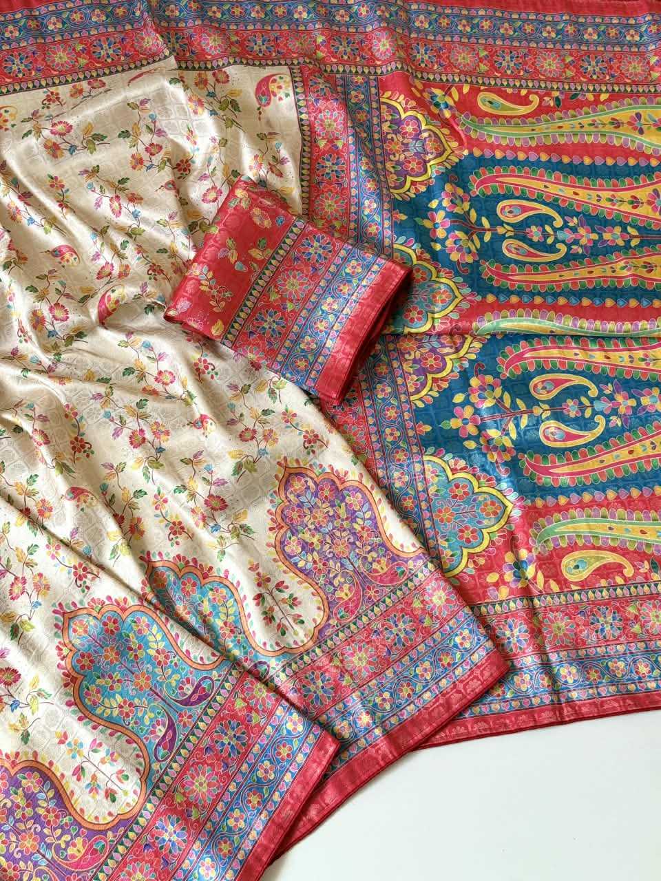 Soft Silk Saree in Pink