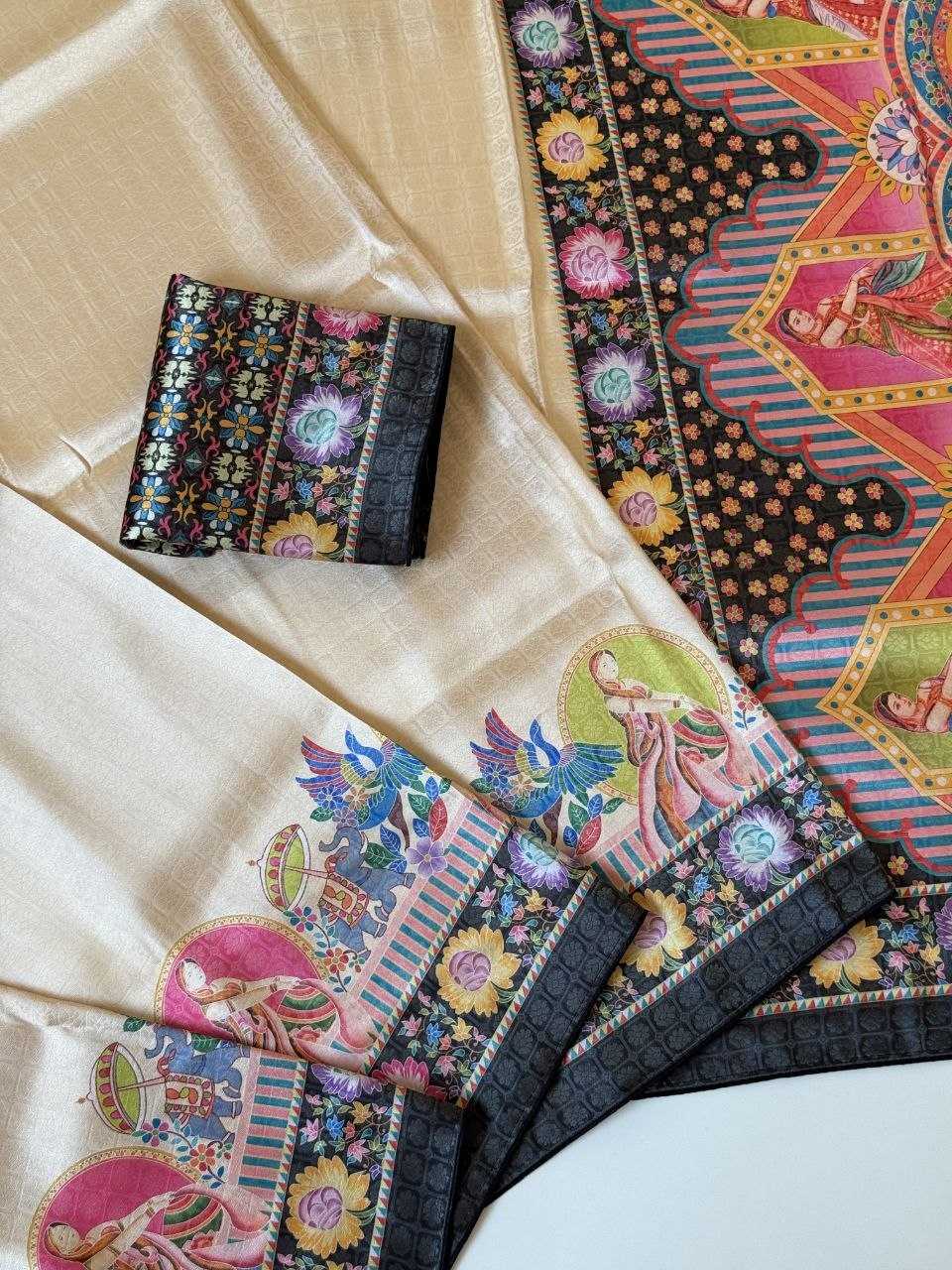 Soft Silk Printed Saree