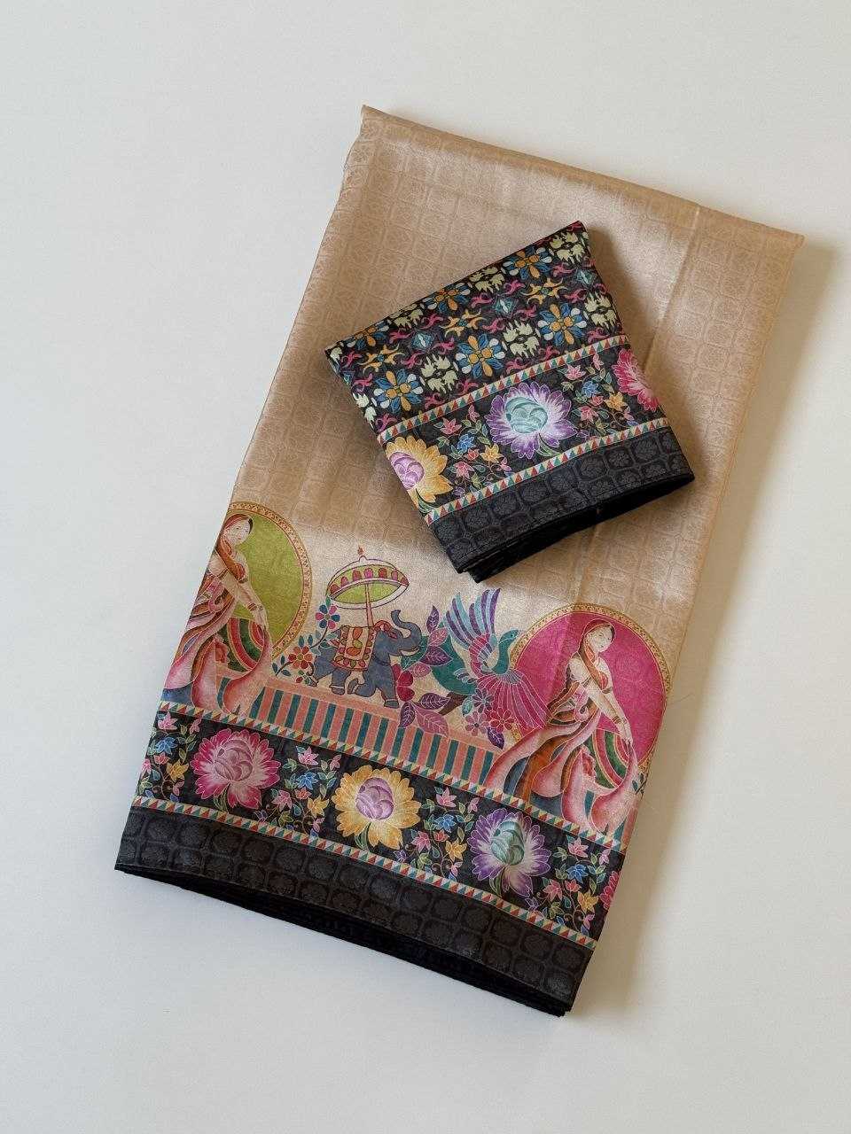 Soft Silk Printed Saree