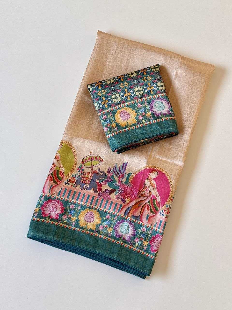 Soft Silk Printed Saree