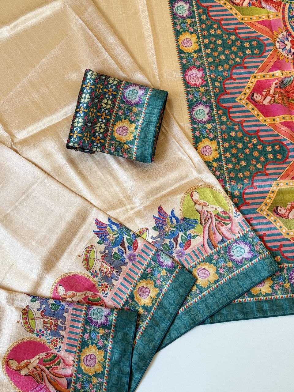 Soft Silk Printed Saree