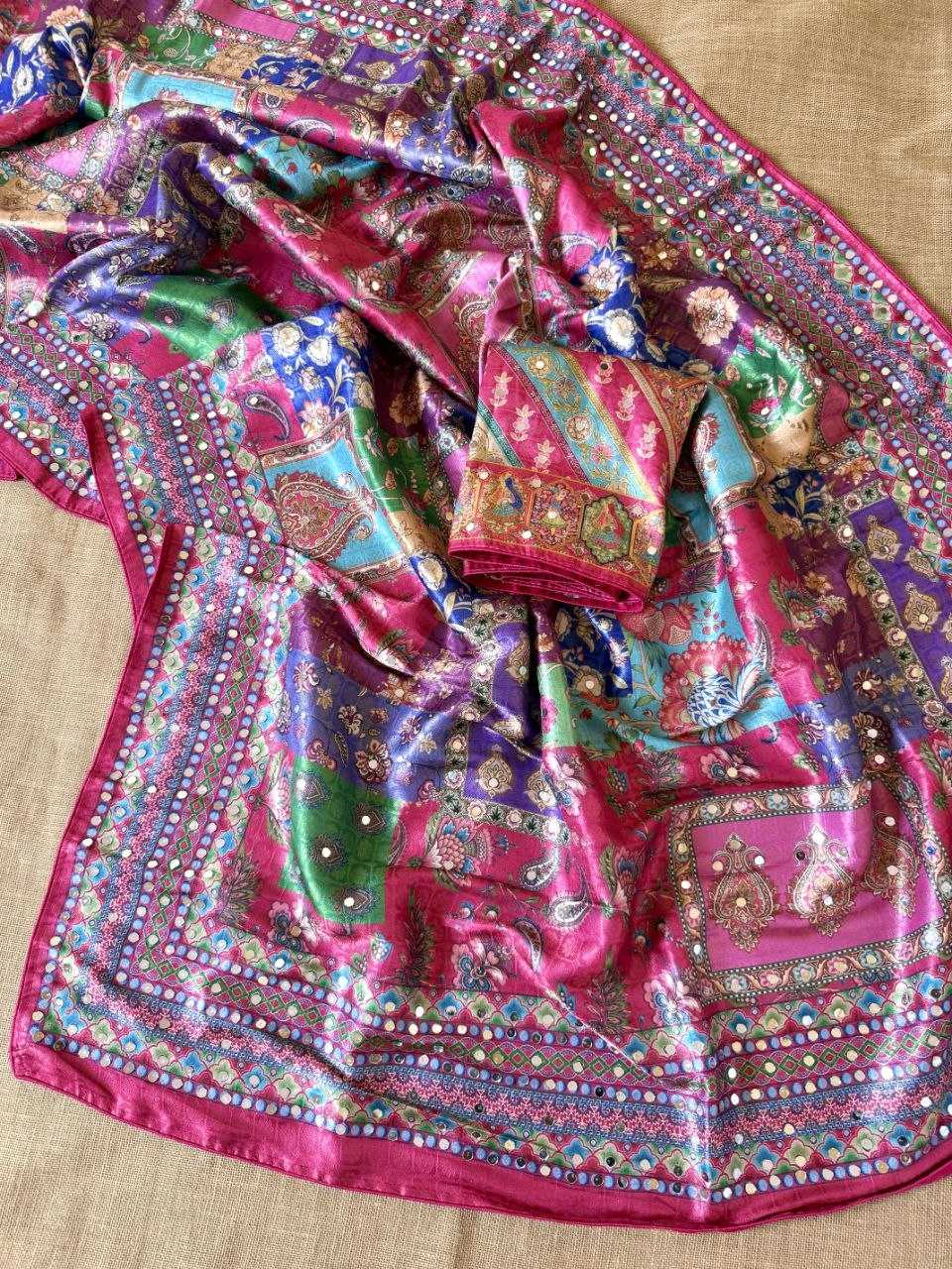 Soft Silk Printed Saree