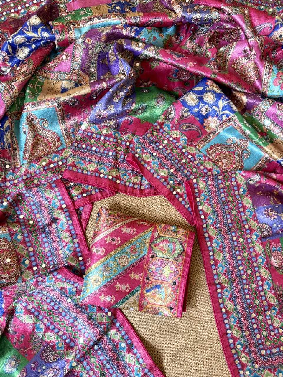Soft Silk Printed Saree