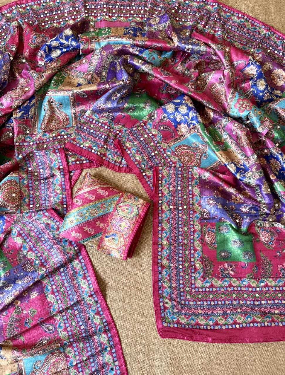 Soft Silk Printed Saree