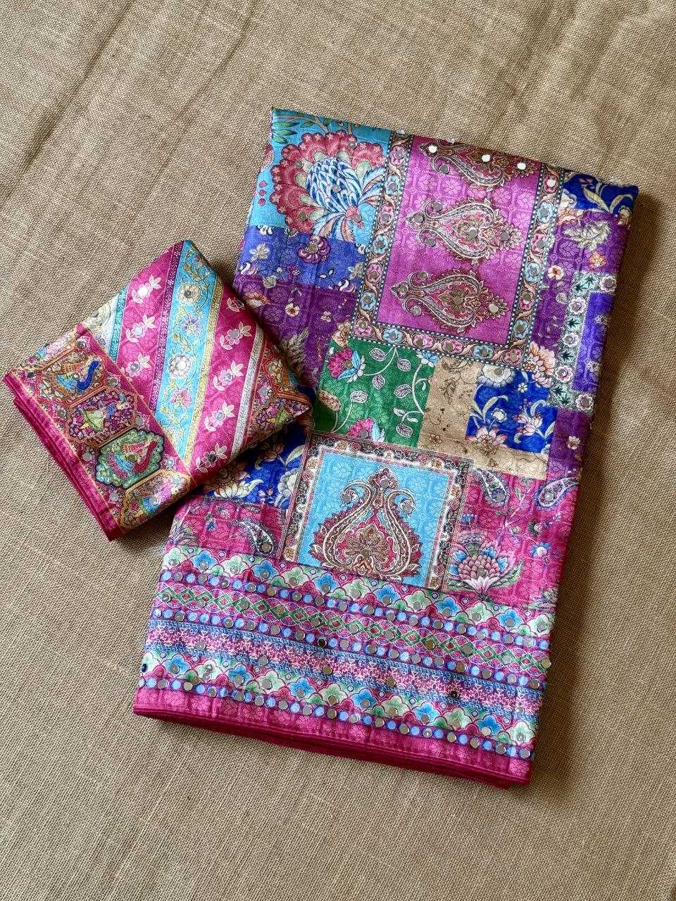 Soft Silk Printed Saree
