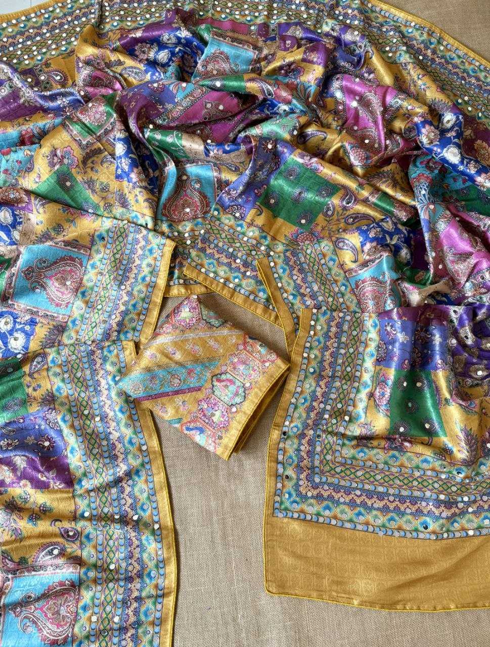 Soft Silk Printed Saree