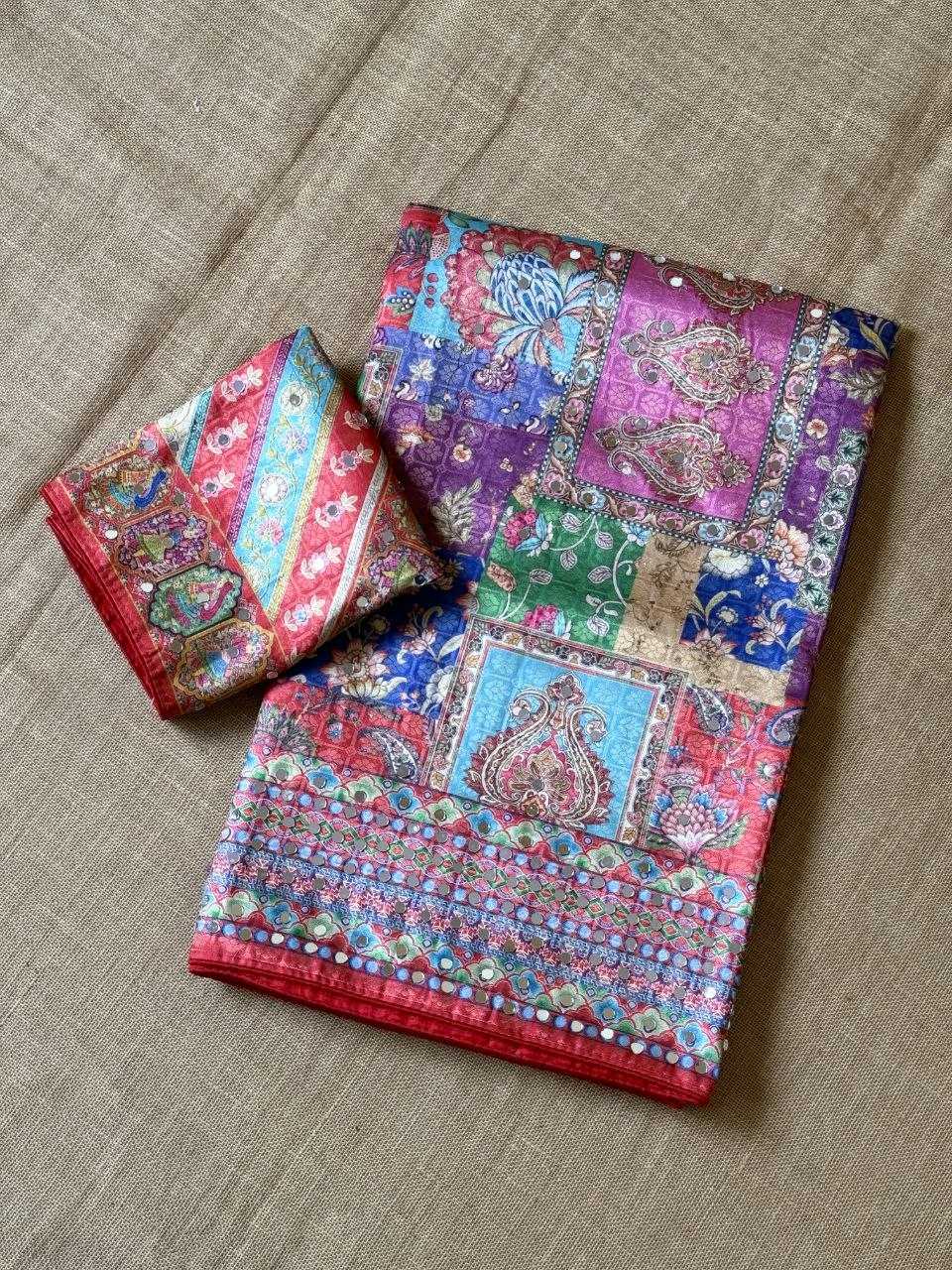 Soft Silk Printed Saree