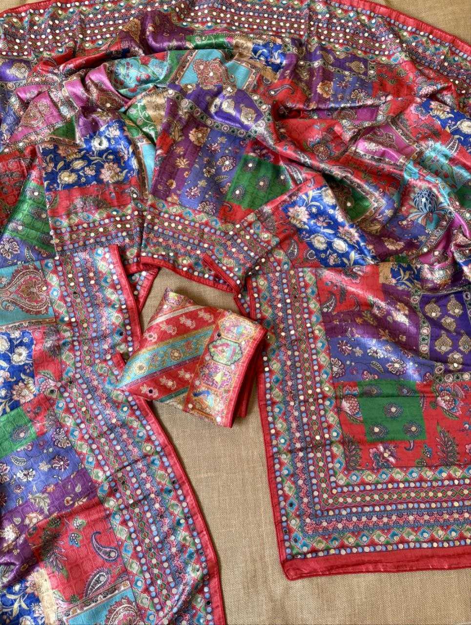 Soft Silk Printed Saree