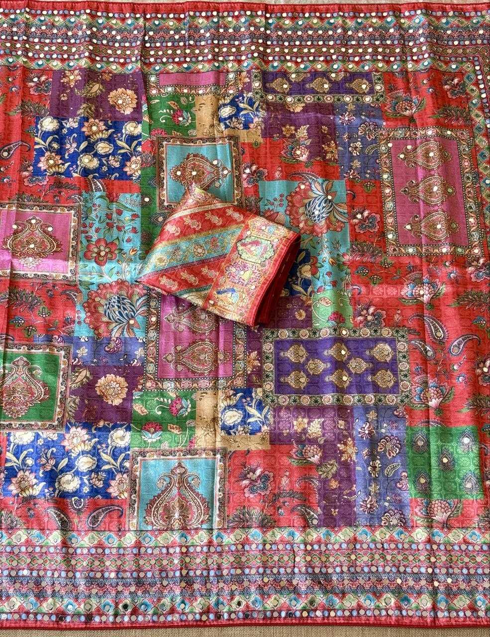 Soft Silk Printed Saree
