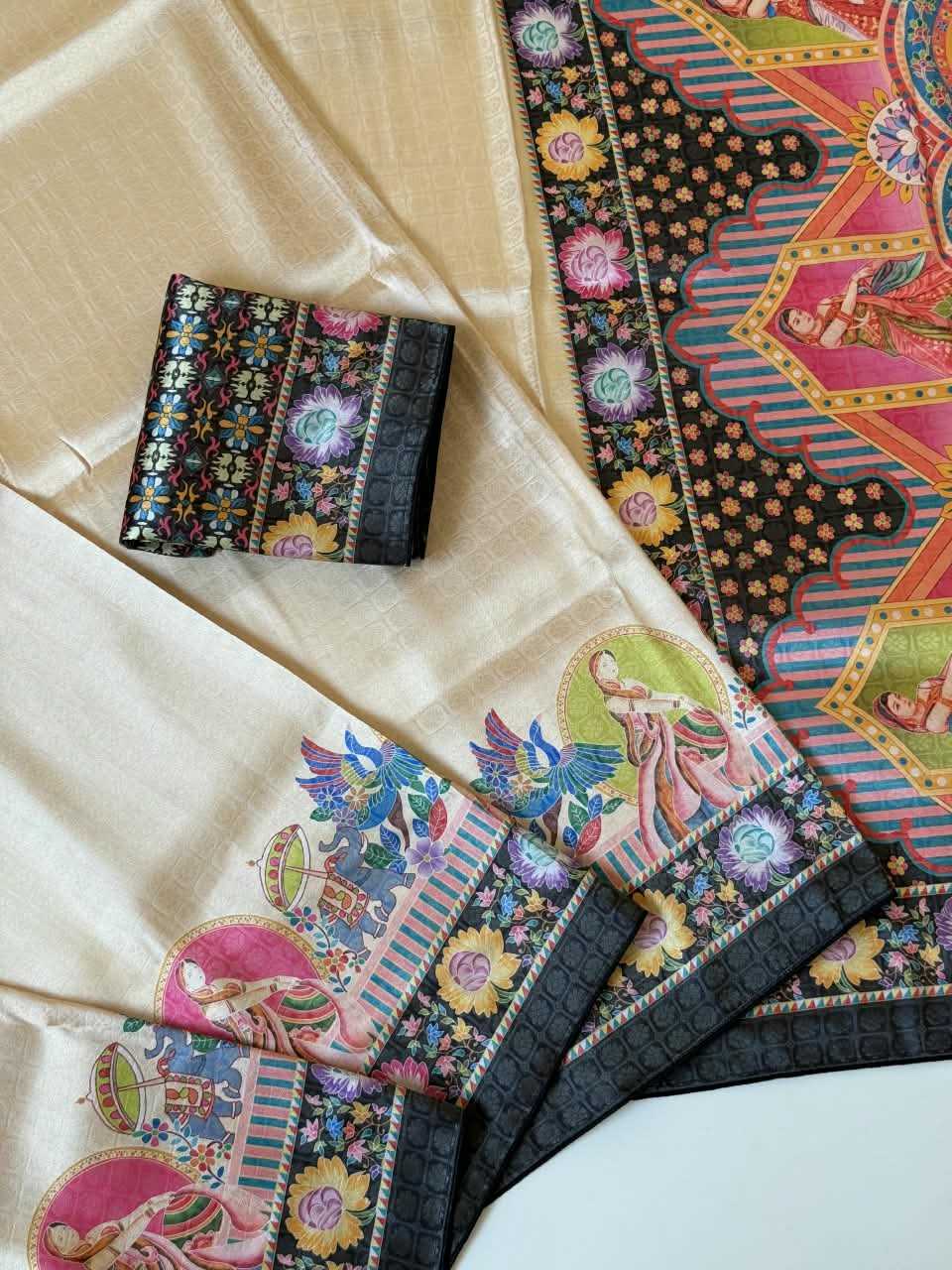 Soft Silk Saree in Black