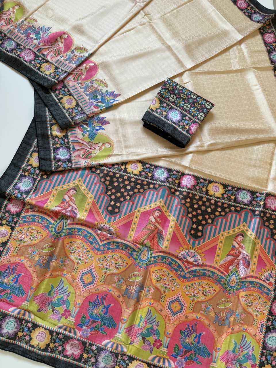 Soft Silk Saree in Black
