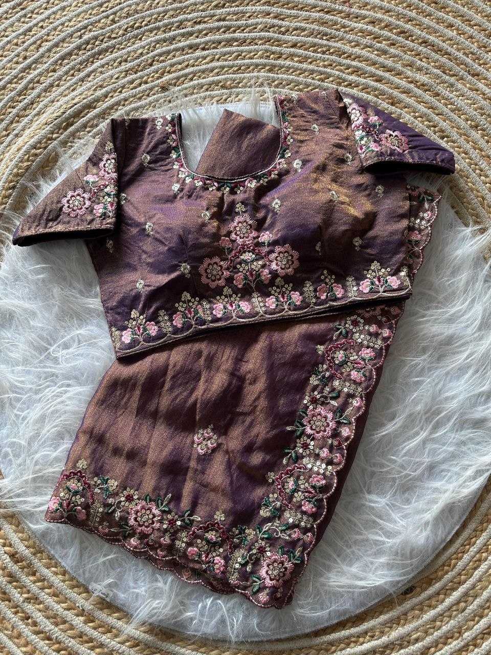 Dull Moss Traditional Silk Saree