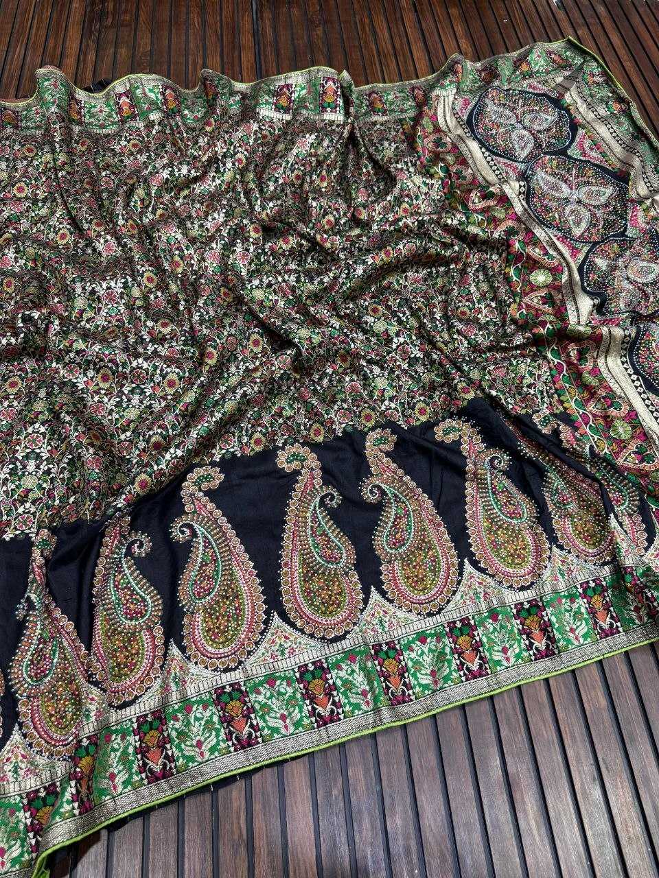 Pashmina Traditional Silk Saree