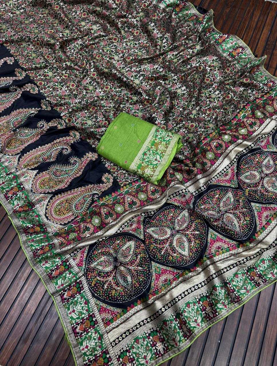 Pashmina Traditional Silk Saree
