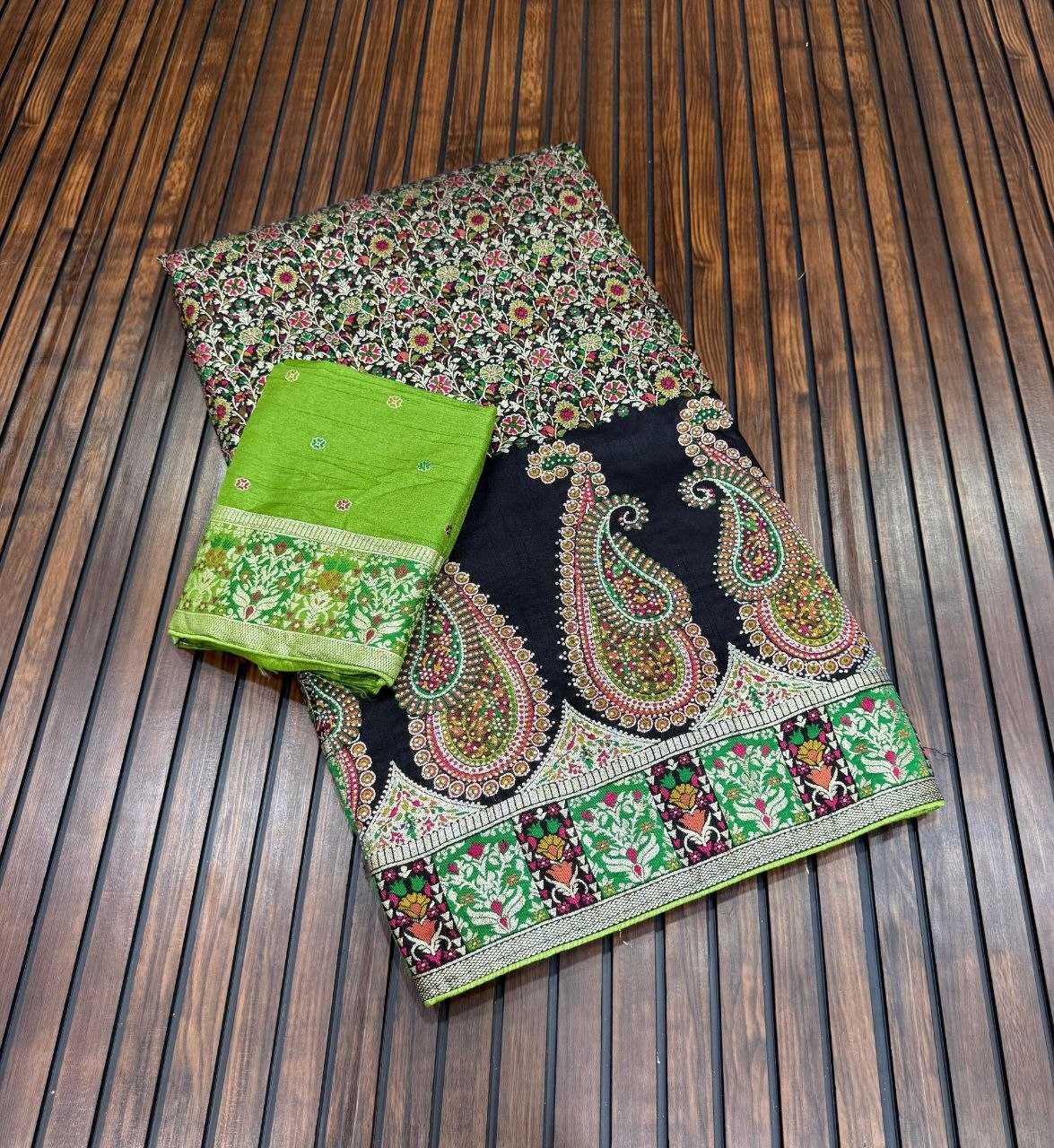 Pashmina Traditional Silk Saree