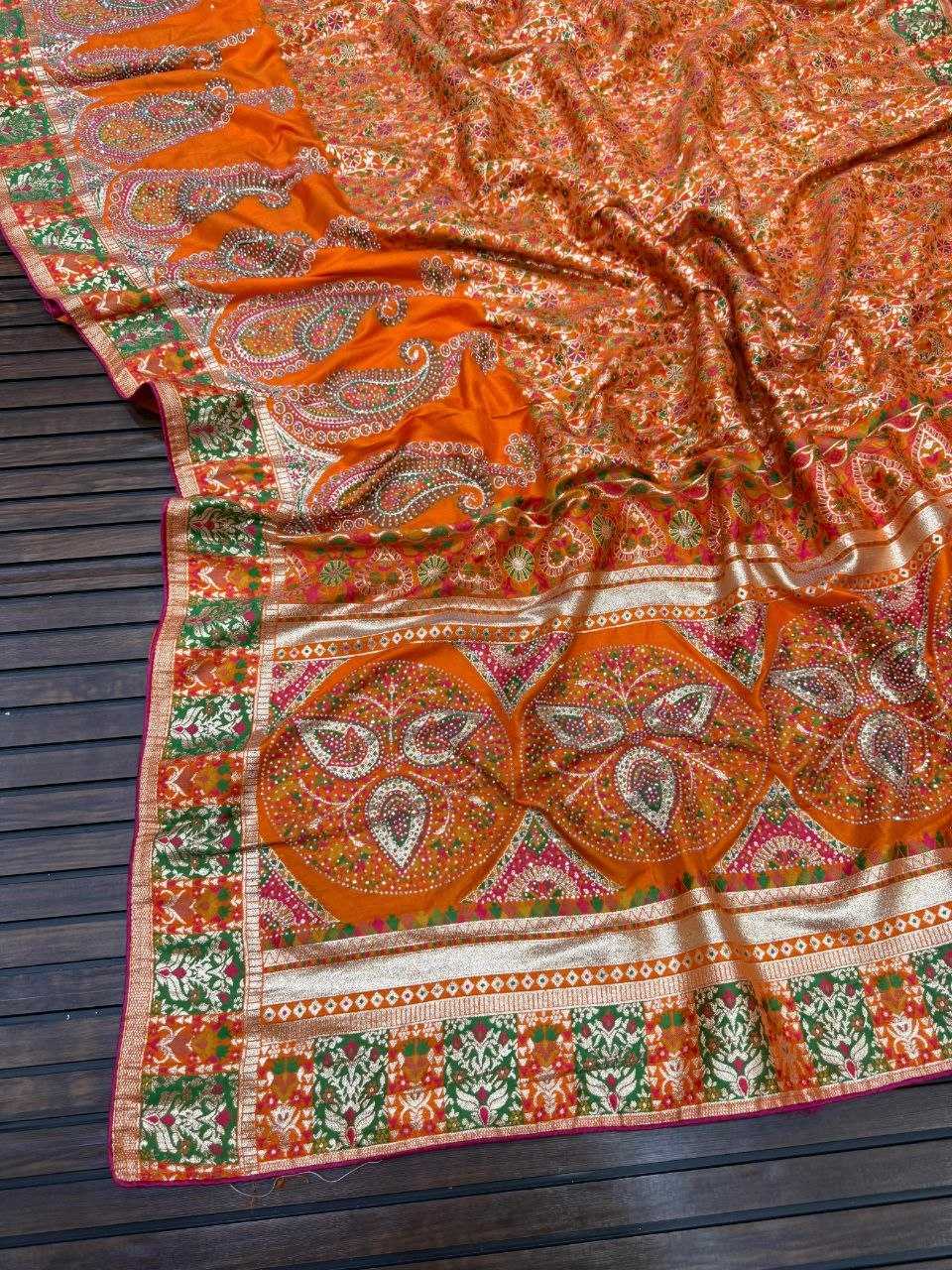 Pashmina Traditional Silk Saree