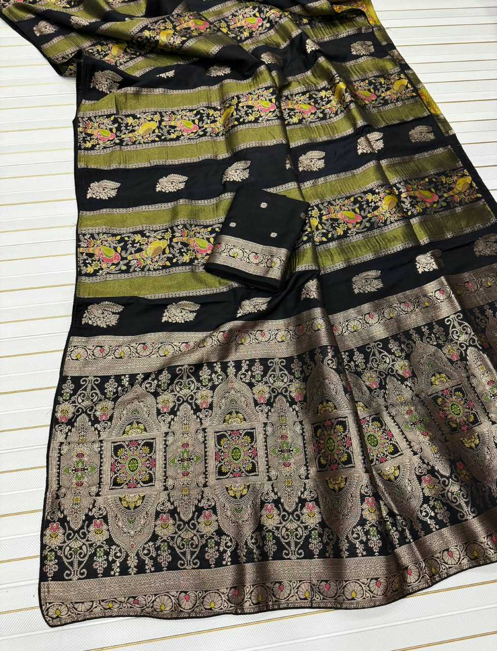 Georgette Designer Saree 2007
